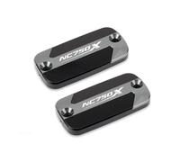 Depósito Líquido Freno Tapa Depósito De Freno Delantero CNC Para Motocicleta, Cubierta Copa Aceite Tanque Fluido Para NC750X NC750S NC 750X 750S 2012-2023