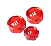 Depósito Líquido Freno Tapa Para CB1000R CB 1000R Cb1000 R 2009-2015 2016 Accesorios De Motocicleta Tapas Depósito Líquido Freno Embrague Delantero Y Trasero Cubierta Aceite