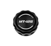 Depósito Líquido Freno Tapa Para MT125 Mt 125 MT-125 2008-2019 Motocicleta CNC Depósito De Líquido Freno Trasero Tapa Cilindro Y Tapas Válvula Neumático