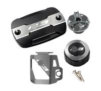 Depósito Líquido Freno Tapa Para YZF R3 YZF-R3 YZFR3 2015-2022 Motocicleta Tapa De Aceite Freno Delantero Y Trasero Protección Accesorios Relleno