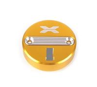 Depósito Líquido Frenos para CLX 700 700CL-X 700CLX Sport Motocicleta Depósito De Líquido Frenos Delantero Cubierta Protectora Tapa La Taza Aceite