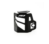 Depósito Líquido Frenos Protección para YZF R1 R1M R6 R7 R25 R125 Motocicleta CNC Depósito De Líquido Freno Trasero Cubierta Protectora Protector Copa Aceite