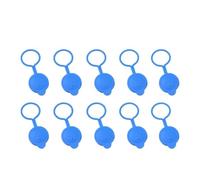 Depósito líquido limpiaparabrisas coche tapa cubierta tanque para Suzuki | Piezas de automóvil a prueba de fugas con tapa, azul(10PCS)