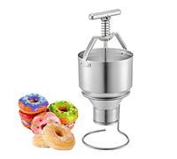 Depósito Manual de rosquillas, tolva cuentagotas de 5 l de Capacidad, dispensador Comercial de Masa de rosquillas, Herramientas para Hornear Pasteles, tolva dispensadora de Masa co