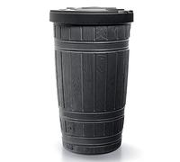 Depósito para agua de lluvia WOODCAN 265L., dimensiones (mm) 648x648x1128, color Negro