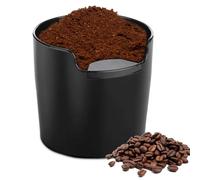 Depósito para colador de café Espresso Knock Box de café molido, caja negra para recoger y reciclar posos de café, accesorios baristas