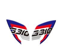 Deposito Pegatina Adhesivo Lateral Depósito Combustible Para G310GS G 310GS 310 GS 2018-2019, Almohadillas Protectoras Pegatinas Antideslizantes Moto Tanque Almohadilla Adhesivo(Color 8)