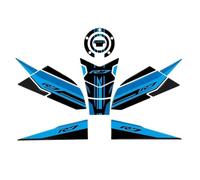 Deposito Pegatina Adhesivo Lateral Para Depósito Combustible Motocicleta Para YAMAHA YZF R7 R 7 YZF-R7 YZFR7 2021 2022 2023 2024. Protector Gasolina Moto Tanque Almohadilla Adhesivo(Color 10)