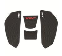Depósito Pegatina Adhesivo Lateral Para Depósito De Combustible Motocicleta Para YAMAHA YZFR7 YZF-R7 YZF R7 2021-2026 Pastilla Tracción Goma Protector Protector Tanque Motocicleta(negro 2)