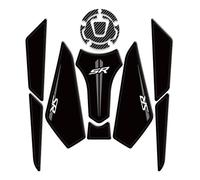 Deposito Pegatina Adhesivo Protector Lateral Para Depósito Combustible Motocicleta Para CFMOTO 450SR 450 SR Almohadillas Antideslizantes Decorativas Moto Tanque Almohadilla Adhesivo(Color 5)