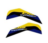 Depósito Pegatina Kit Adhesivos Para Suzuki V-STROM 800DE 2023 Protector Lateral La Tapa Depósito Combustible, Parabrisas Protección Horquilla Delantera Protector Tanque Motocicleta(Color 27)