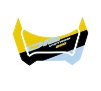 Depósito Pegatina Kit Adhesivos Para Suzuki V-STROM 800DE 2023 Protector Lateral La Tapa Depósito Combustible, Parabrisas Protección Horquilla Delantera Protector Tanque Motocicleta(color 28)