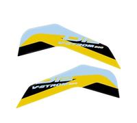 Depósito Pegatina Kit Adhesivos Para Suzuki V-STROM 800DE 2023 Protector Lateral La Tapa Depósito Combustible, Parabrisas Protección Horquilla Delantera Protector Tanque Motocicleta(Color 25)