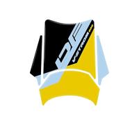 Depósito Pegatina Kit Adhesivos Para Suzuki V-STROM 800DE 2023 Protector Lateral La Tapa Depósito Combustible, Parabrisas Protección Horquilla Delantera Protector Tanque Motocicleta(Color 22)