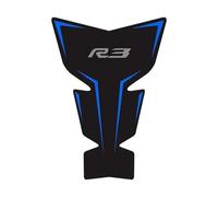 Depósito Pegatina Pegatina Lateral Depósito De Combustible Para YAMAHA YZF-R3 YZFR3 YZF R3 2019-2026 Goma Almohadilla Antideslizante Protector Adhesivo Protector Tanque Motocicleta(Azul 1)