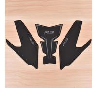 Depósito Pegatina Pegatina Para Depósito De Combustible Motocicleta Para YAMAHA YZFR3 YZF R3 YZF-R3 2019-2026 Lateral Protector Goma Adhesivo Antideslizante Protector Tanque Motocicleta