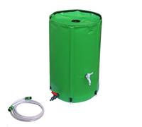 Depósito portátil de recolección de agua de lluvia con tap50L/100L/160L/200L/225L/250L/380L/500L/750L/1000L Almacenamiento de agua plegable para jardines