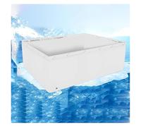 Depósito portátil plegable para estanque de peces, piscina grande para criar koi, riego de jardín y almacenamiento de agua (0,8 x 1,5 x 1 m)