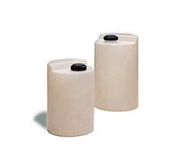 Depósito Tanque Botellón de Polietileno translúcido para líquidos con tapón. Capacidad 100 Lt