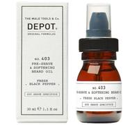 Depot - Aceite para Barba no. 403 Pre-Shave & Softening Beard Oil Black Pepper 30 ml