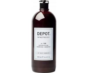 Depot Nº 108 Champú desintoxicante de carbón vegetal Refrescante 1000mL