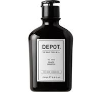 Shampoo Para Cabello Natural, Colorido O Decolorado. DEPOT No.110 Black 250ml
