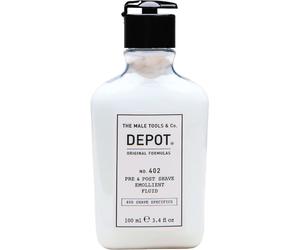 Depot Nº 402 Fluido emoliente para antes y después del afeitado Calmante y refrescante 100mL