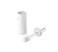 Depot4Design Escobilla Lunar, escobilla de Inodoro, plástico, Blanco, 1200598