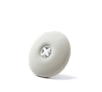 Depot4Design Pill Hot Water Bottle 1.9 L, Heat Pad, PVC, Neopreno, Blanco-Gris