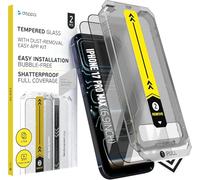 Deppa | 2 Piezas | Para iPhone 17 Pro Max (6.9") Cristal Templado Protector de Pantalla con Kit de Instalación Inteligente | Anti-Polvo y Sin Burbujas | Cobertura Completa