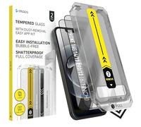 Deppa | 2 Piezas | Protector de Pantalla con Kit de Instalación Inteligente | Anti-Polvo y Sin Burbujas| Cobertura Completa | Ultra Transparente (Transparente, iPhone 16e/iPhone 14/13Pro/13(6.1'))
