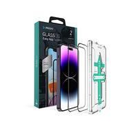 Deppa |2 Piezas| Protector de Pantalla para Iphone 14 Pro (6.1') de Cristal Templado [Cobertura Total] con Kit de Fácil Instalación - VidrioTemplado Pelicula [Guía de Instalación en Vídeo]