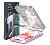 Deppa |2 Piezas| Protector de Pantalla para iPhone 15/ iPhone 16 (6.1') de Cristal Templado [Cobertura Total] con Kit de Fácil Instalación - VidrioTemplado Pelicula [Guía de Instalación en Vídeo]