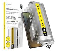 Deppa [2 Piezas Protector de Pantalla para Samsung S25 Ultra (6.9”) de Vidrio Templado 9H, Antihuellas, Resistente a Arañazos, con Kit de Fácil Instalación y Cobertura Completa