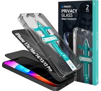 Deppa | 2 Piezas | Protector de Pantalla Privacidad iPhone 17e/16e/14/13/13 Pro (6,1") | Cristal Templado Antiespia con Kit de Instalación Fácil, Antiarañazos, Cobertura Completa