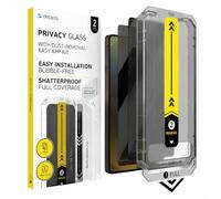 Deppa | 2 Piezas | Protector de Pantalla Privacidad para Samsung S26 Ultra (6,9") | Cristal Templado Antiespía con Marco de Instalación Fácil | Compatible con Huella Dactilar