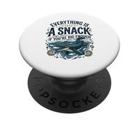 Depredador prehistórico de Reptiles Marinos Mosasaurus PopSockets PopGrip Adhesivo
