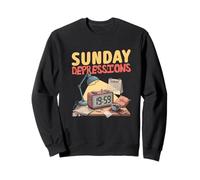 Depresión Dominical. Divertido. Fin de Semana. Meme. Amante. Sudadera