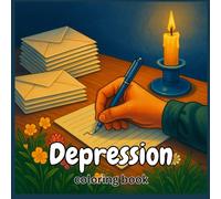 Depression coloring book: Gentle Art for Heavy Days - 40+ Therapeutic Designs with Bold Lines to Soothe Anxiety, Process Emotions & Find Calm Through Coloring