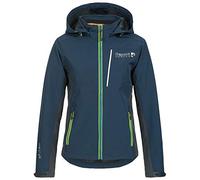 DEPROC-Active Chaqueta transpirable Nunavut para mujer., Mujer, Chaqueta de softshell, 54316, azul marino, 44