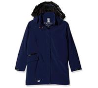 DEPROC-Active Mujer Abrigo de Urban Outdoor Softshell Long Jacket Dawson Lady, Mujer, Mantel Urban-Outdoor Softshell Longjacket Dawson Lady, Violeta, 38