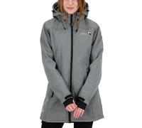 DEPROC-Active Mujer Abrigo softshellmantel, Mujer, Color Gris - Gris, tamaño 46 [DE 44]