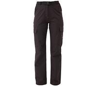 DEPROC-Active Mujer Pantalones y Exterior Senderismo Kenora Long, Todo el año, Mujer, Color Negro, tamaño 22