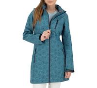 DEPROC-Active SHELBY LONG - Abrigo corto con capucha desmontable para mujer