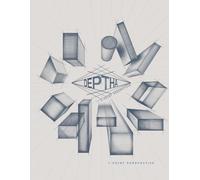 Deptha 1-Point Perspective Grid Sketchbook: 120 Pages of Perspective Grids for Drawing Practice, Architecture, Concept Art and Sketching