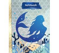 Depths & Dreams: A College-Ruled Mermaid Notebook with Underwater Vibes and 100 Pages for Study or Notes