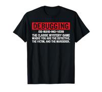 Depuración Divertida Programación de Ciencias de la Computación Amantes de la Camiseta