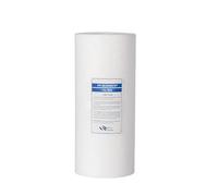 Depurador de agua de sedimentos fácil de reemplazar de 10 pulgadas, algodón PP, filtro grande, prefiltro, accesorio de algodón PP para purificador