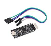 Depurador de Desarrollo STM32 Quemador de Descarga de simulación Interfaz USB Tipo C de Alto Rendimiento Puerto Serie Virtual SWD Programador Fuera de línea para Ingenieros