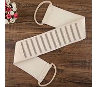 Depurador de Espalda, Exfoliante de Espalda, Depurador de Ducha de Limpieza, Depuración Corporal, Toalla de Ducha de Lino, Cepillo de Ducha, Correa de Depurador de Espalda, Toallita de Belleza, Limpie